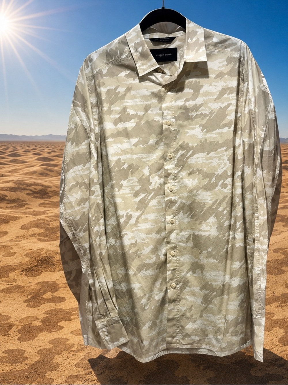 Wings + Horns cotton camo shirt - only worn twice max out of a non-smoking home